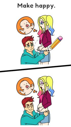 Draw Happy Queen : Puzzle Game应用截图第2张