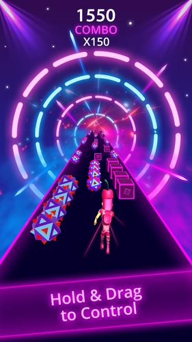 Blade Slash Runner on Beats 3D Screenshot 1