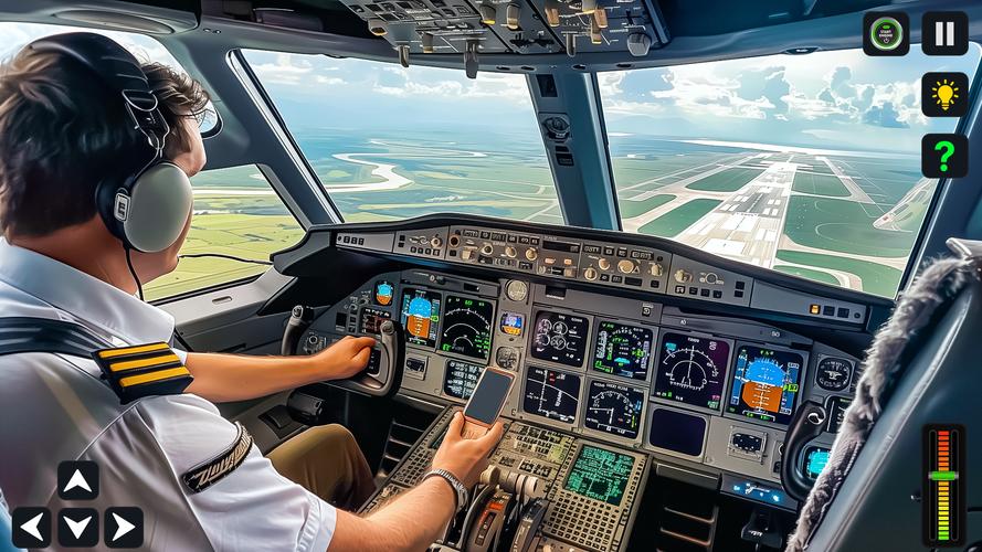 Airplane Simulator 3D Offline Screenshot 3