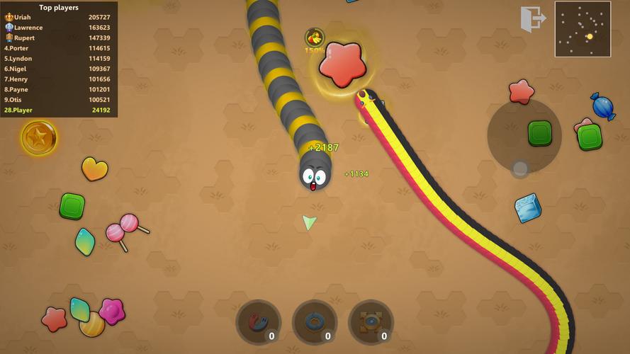 Slinky Snake: Worm.io Game Screenshot 4