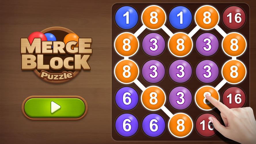 Merge bubble - Number game应用截图第1张