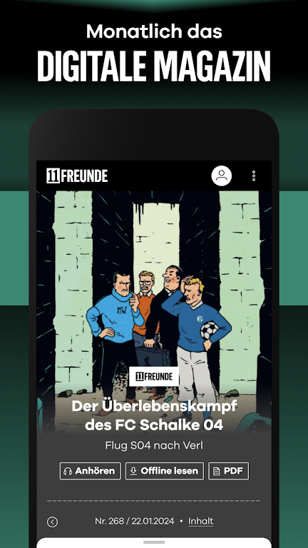 11FREUNDE - News & Liveticker Capture d’écran 3