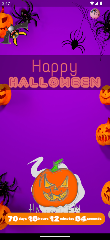 How long until Halloween?应用截图第2张