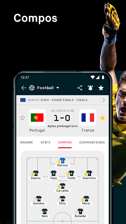 Flashscore - flash résultats 스크린샷 3