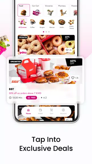 Cari: The best food delivered スクリーンショット 3