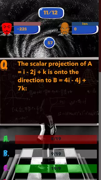 Mathematics Test Quiz Screenshot 2