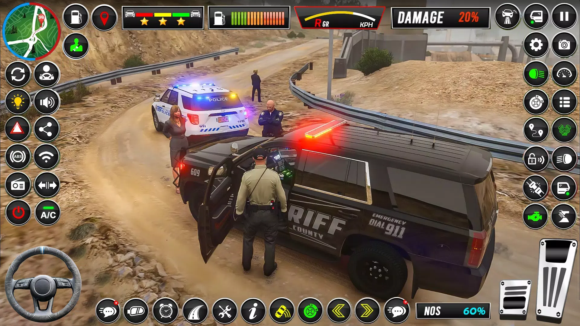 Police Simulator: Car Games Скриншот 1