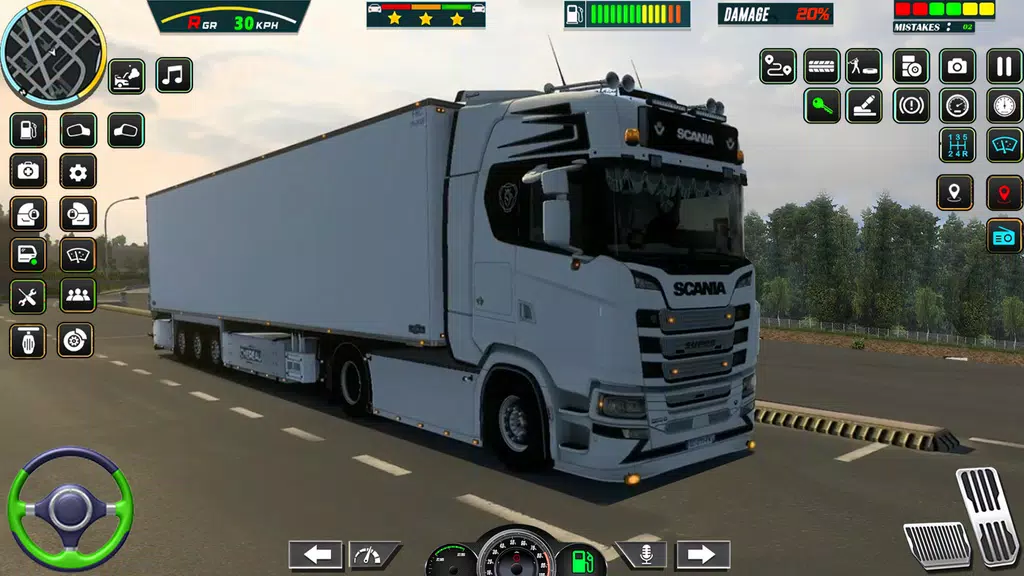 Real City Cargo Truck Driving स्क्रीनशॉट 1
