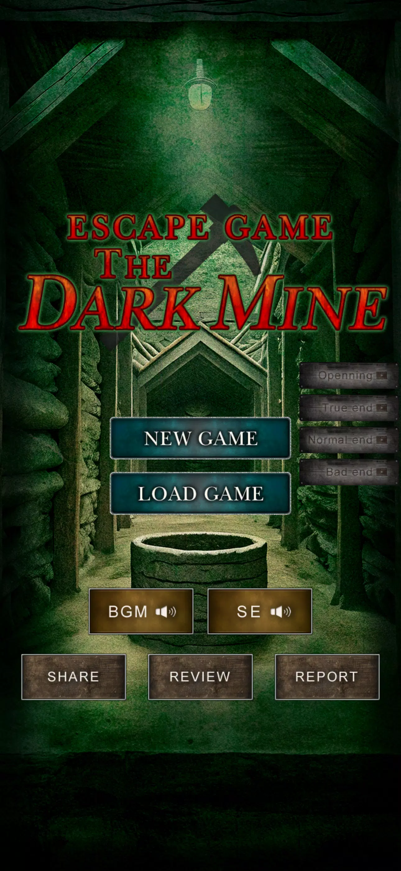 Escape Game THE DARK MINE应用截图第1张
