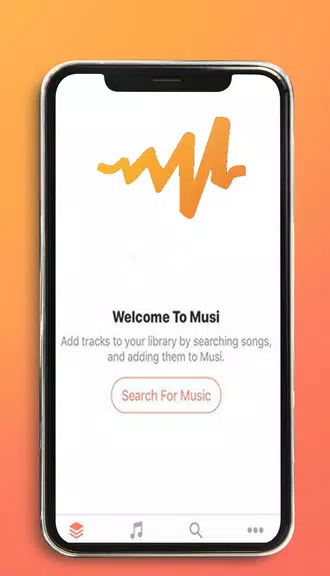 Musi Music Streaming Simple Overview स्क्रीनशॉट 1