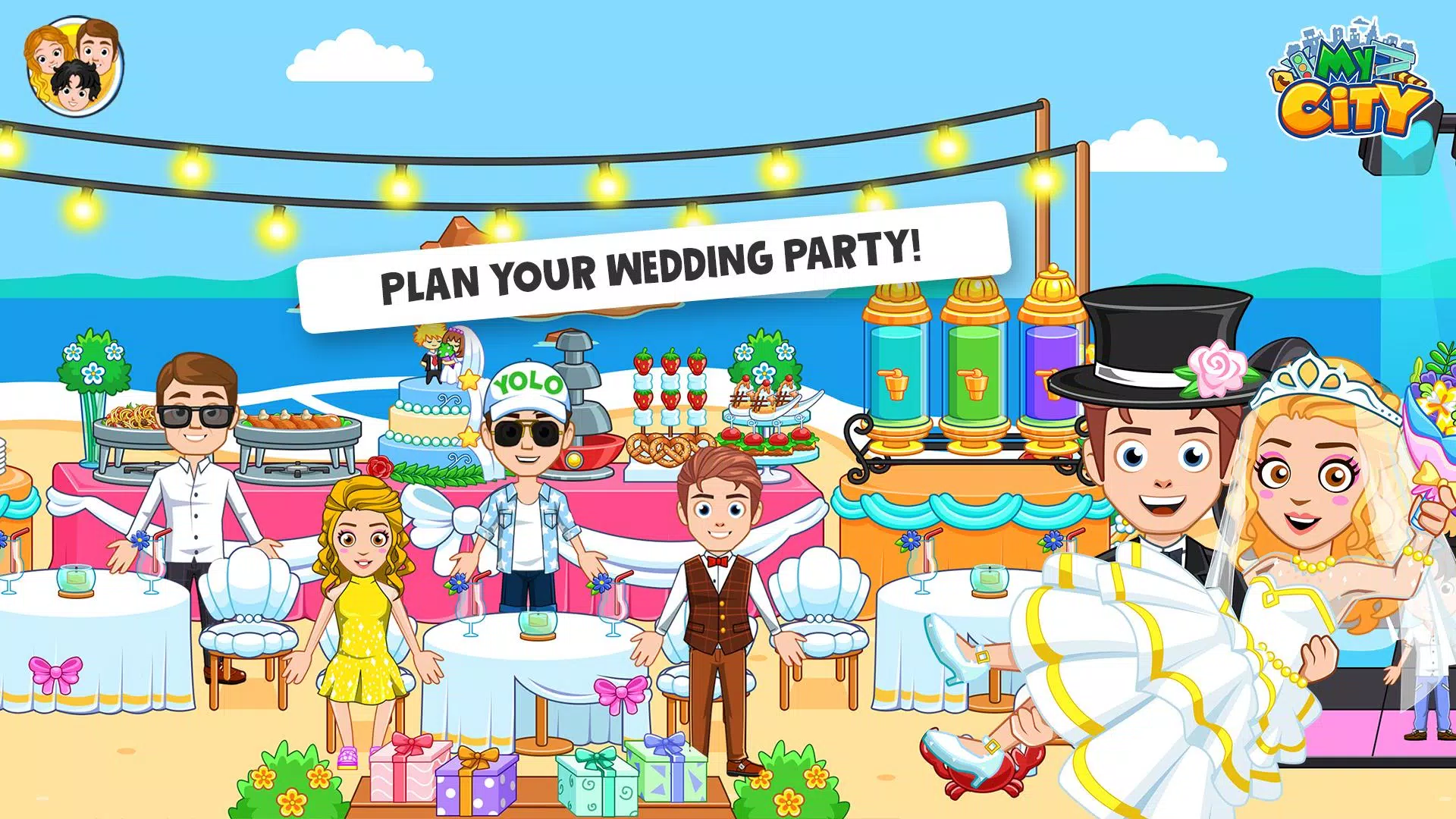 My City: Festa de Casamento Captura de tela 3