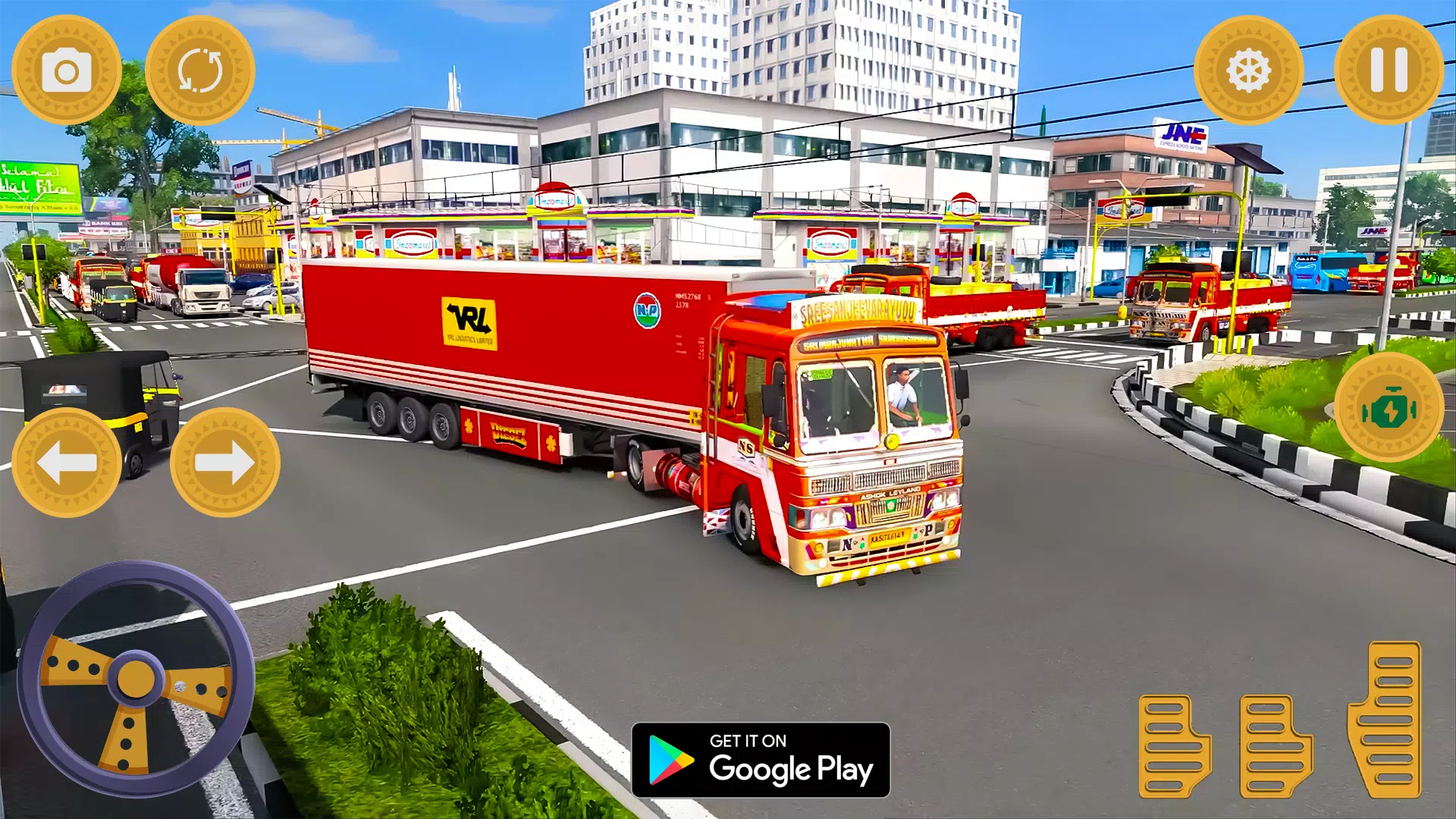 Indian Truck Cargo Simulator應用截圖第1張
