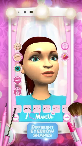 3D Makeup Games For Girls應用截圖第1張