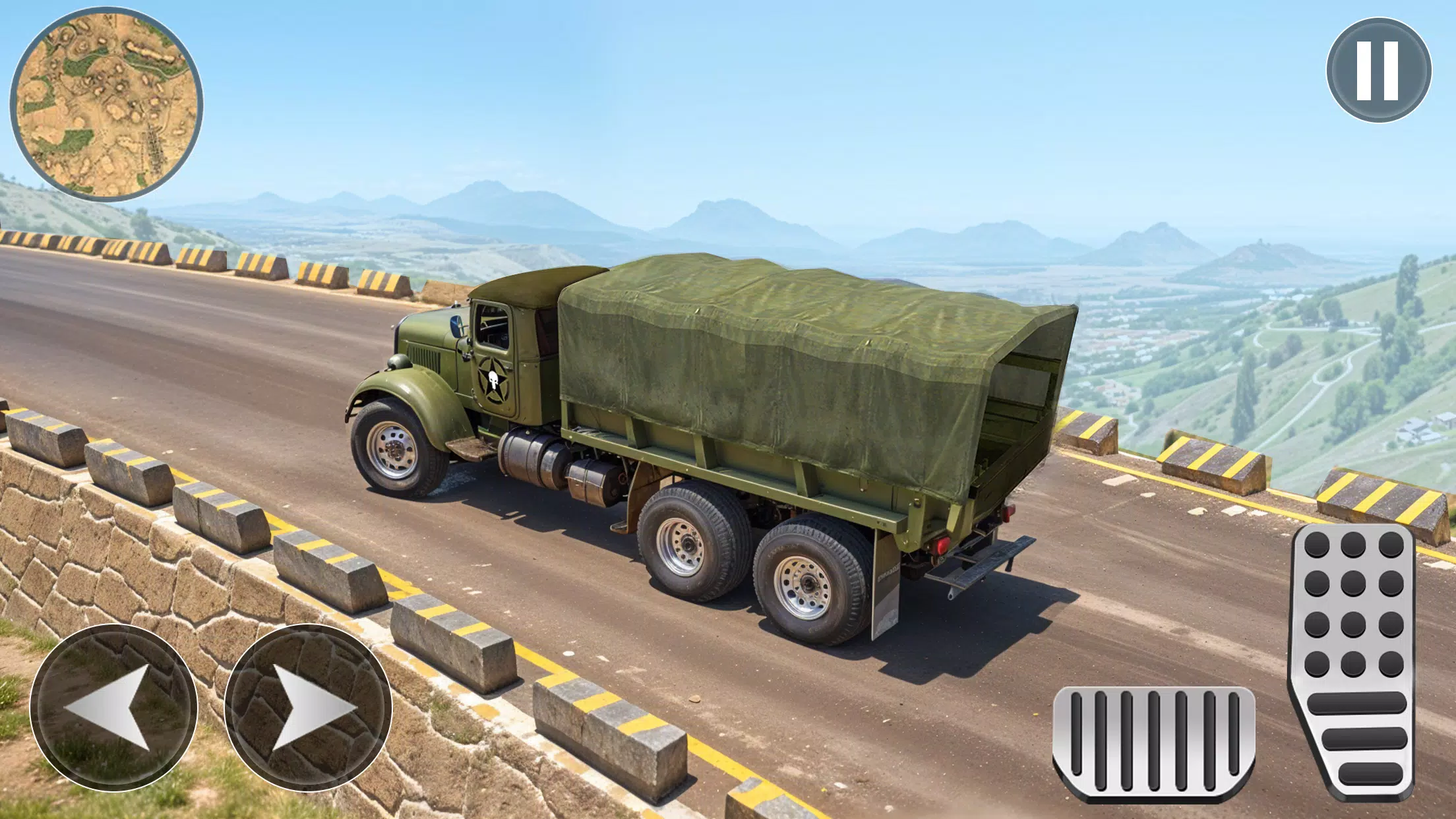 Army Cargo Truck Driving Games Captura de tela 3
