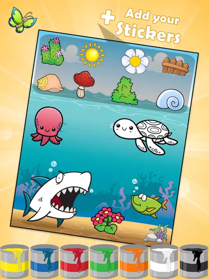 Coloring Games: Color Animals应用截图第4张