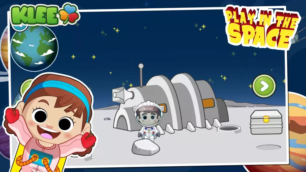 Play city SPACE Game for kids स्क्रीनशॉट 1