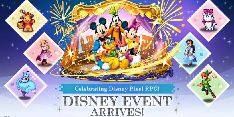 迪士尼像素RPG：米奇，維尼，阿里爾加入難題和龍