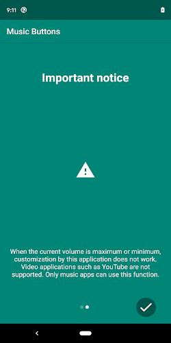 Skip track: volume button skip Captura de pantalla 4