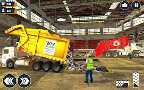 Real Garbage Truck Simulator स्क्रीनशॉट 4