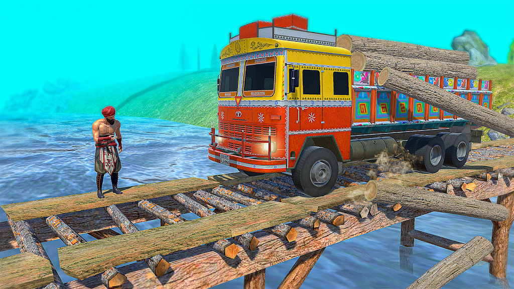 Offroad Indian Truck Simulator應用截圖第4張