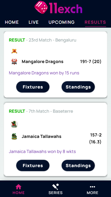 11Exch Scores Line Cricket App應用截圖第3張