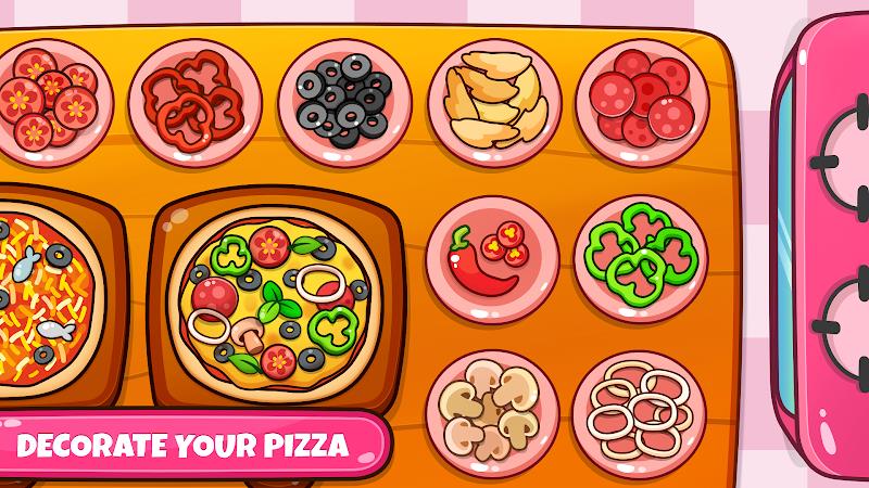 Pizza maker kids cooking games Captura de pantalla 1