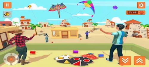 Kite Game Kite Flying 스크린샷 2