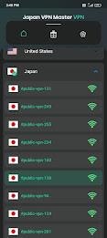 Japan VPN Master - VPN Proxy應用截圖第2張