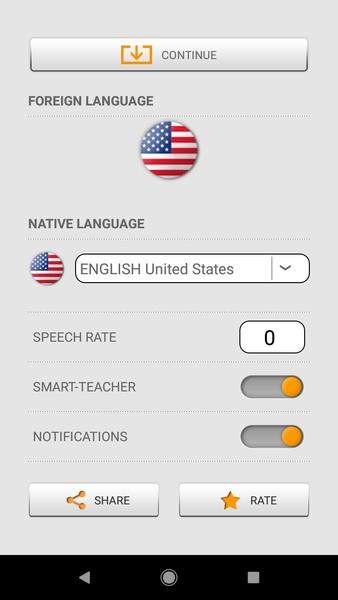 Learn US English words with Smart-Teacher Screenshot 1