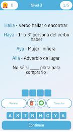 Ortografía y gramática Español スクリーンショット 4
