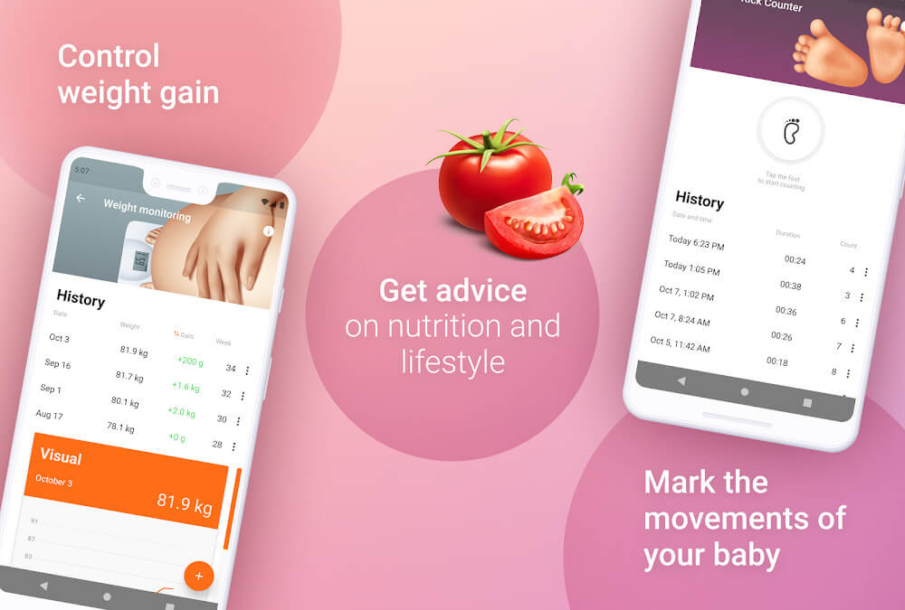 Pregnancy Tracker Mod Capture d'écran 2