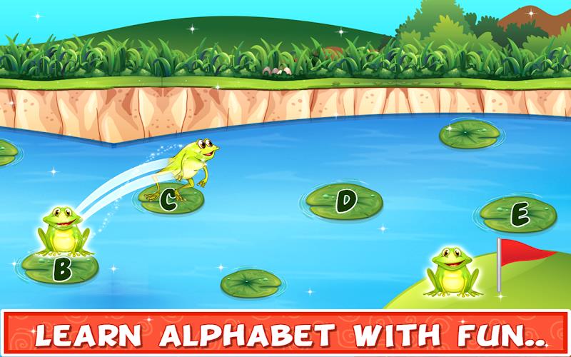 Kids Letters Learning Game Captura de tela 2