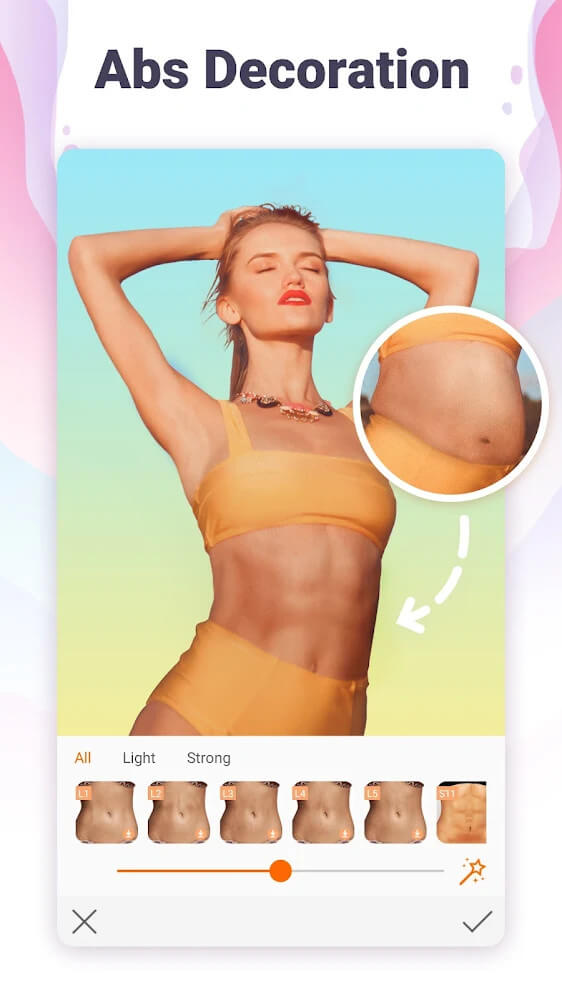 Hotune Body Editor & Face Slim Captura de pantalla 3