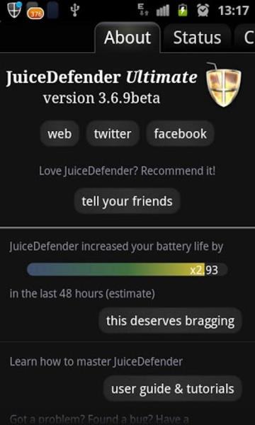 JuiceDefender Скриншот 2