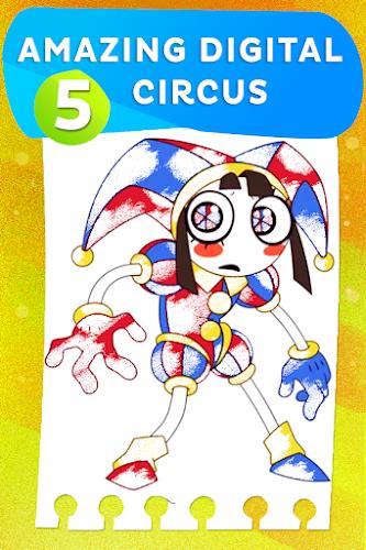 Amazing Digital Circus colorin Captura de pantalla 1