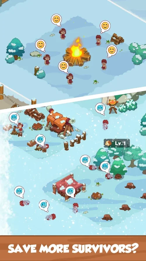 Icy Village: Tycoon Survival Скриншот 3