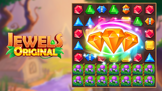 Jewels Original - Match 3 Game Captura de pantalla 4