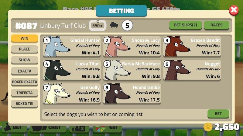 Hounds of Fury: Greyhound Race Скриншот 3