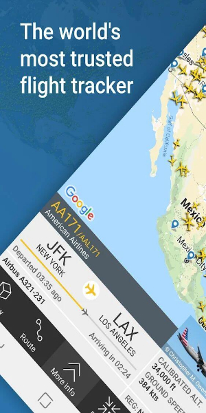Flightradar24 フライトトラッカー スクリーンショット 3