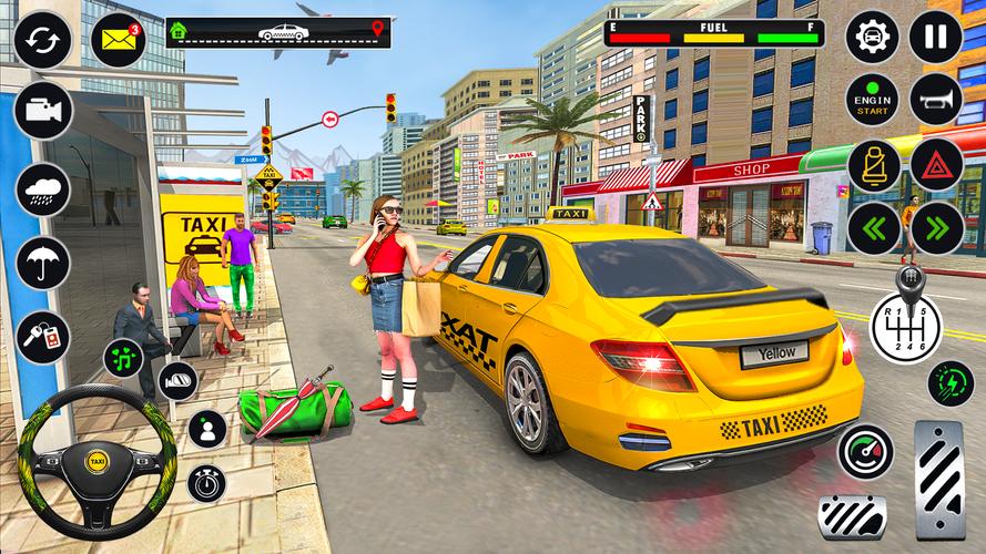 US Taxi Car Parking Simulator應用截圖第2張