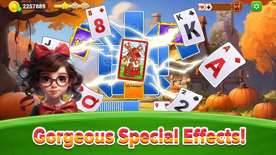 TriPeaks Solitaire Flowers應用截圖第2張