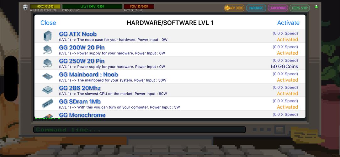 Hacker Online RPG應用截圖第2張