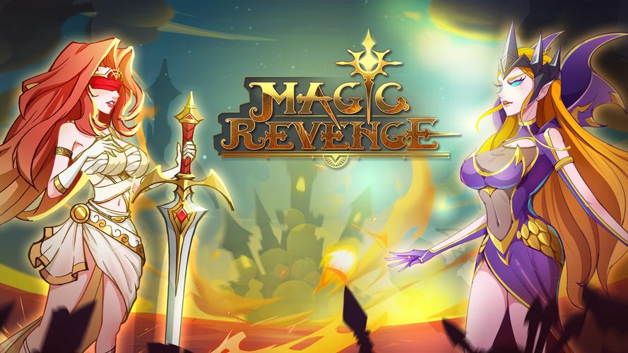 Magic Revenge：Casual IDLE RPG Captura de pantalla 1