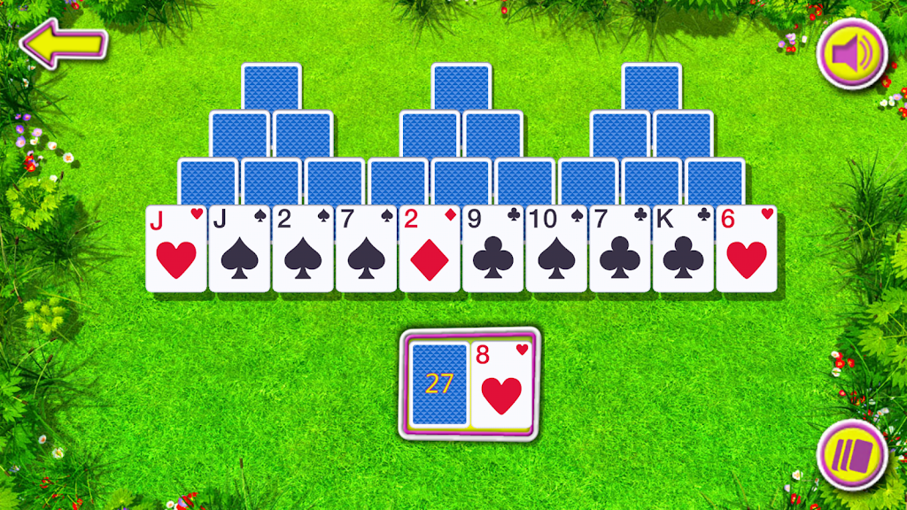 Summer Solitaire – The Free Tripeaks Card Game スクリーンショット 1