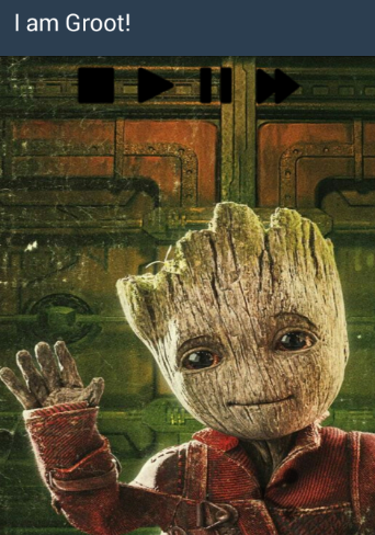 I am Groot Button 스크린샷 3