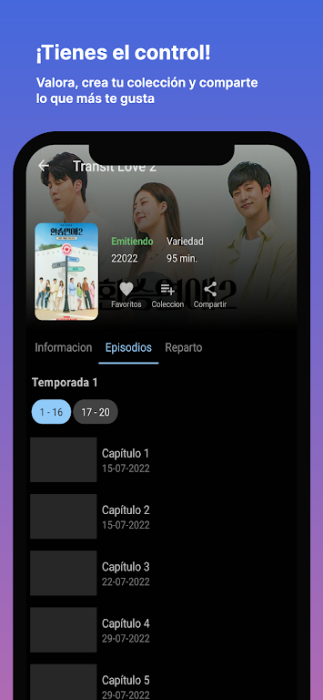 Doramaswow Oficial - doramas Captura de pantalla 1