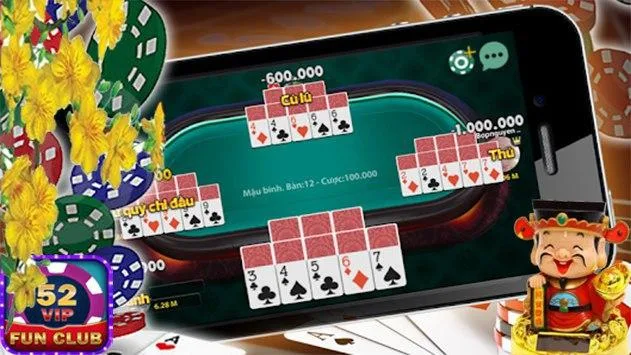 52Vip FunClub Online, Game danh bai doi thuong Screenshot 2
