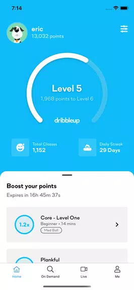 DribbleUp - Sports & Fitness स्क्रीनशॉट 3