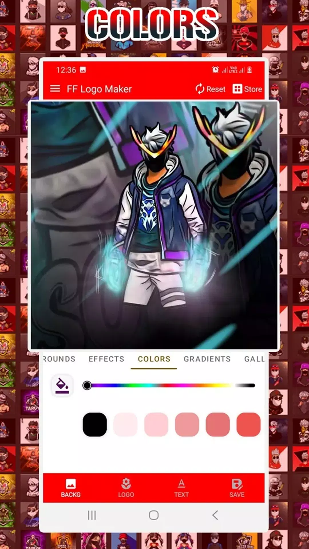 FF Logo Maker Captura de pantalla 3