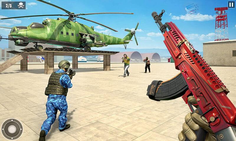 Anti-Terrorist Shooting Game應用截圖第2張